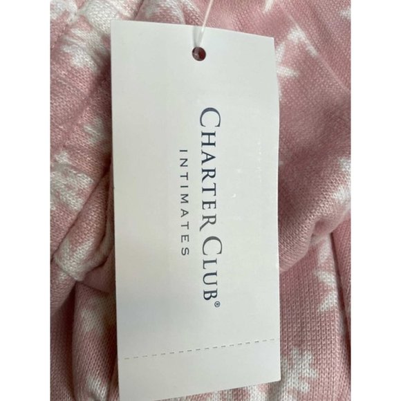 Charter Club Butter Soft Lounge/Pajama Pants Snowflake Print SMALL (3737) - Picture 4 of 6